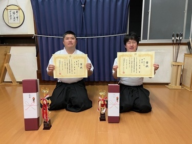 7年埼玉県選手権　新里選手、髙野選手の写真