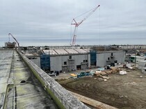 増築校舎工事の写真