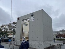 既存屋内運動場の多目的トイレの写真