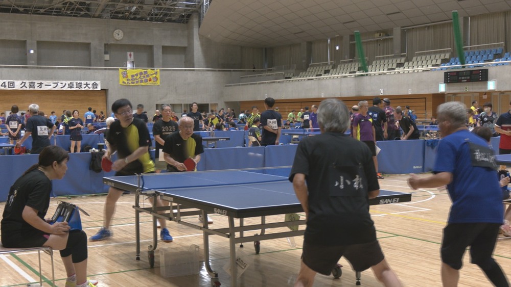 第34回久喜オープン卓球大会写真