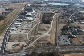 公園工事進捗写真1月