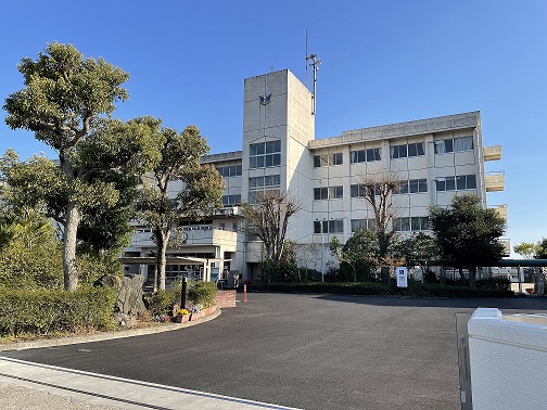 写真：鷲宮西小中学校の校舎