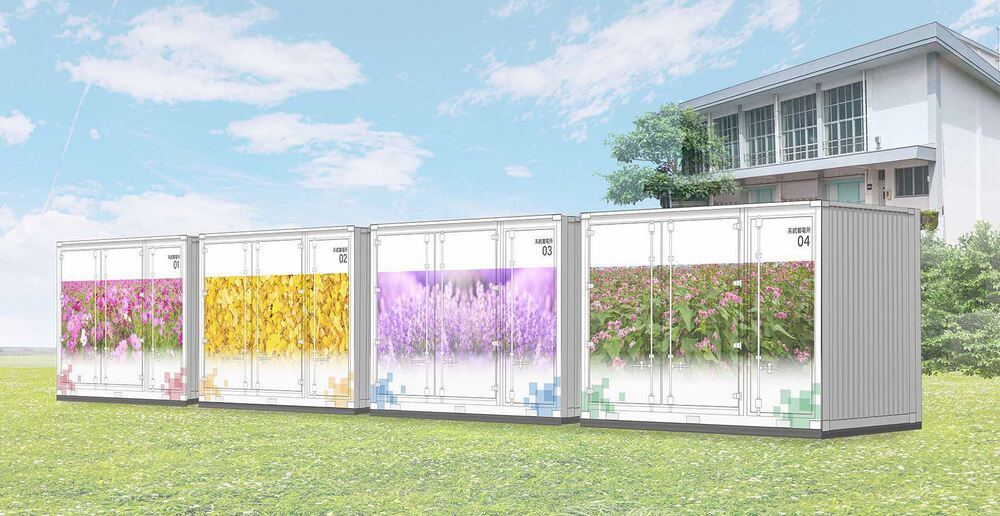 系統用蓄電池イメージ図