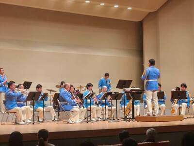 写真：避難訓練コンサート1