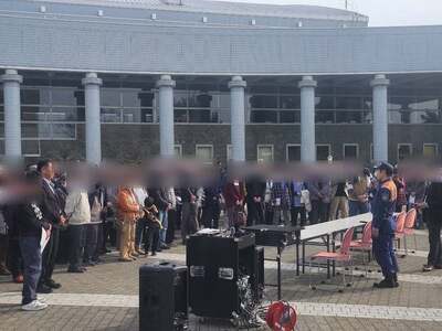 写真：避難訓練コンサート1