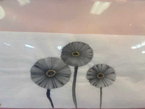 墨絵の写真