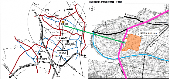 産業団地広域位置図