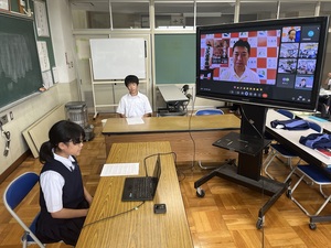 鷲宮東中学校での実施風景4